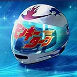 モンキーターン5 ヘルメット ロゴ＋キラキラ